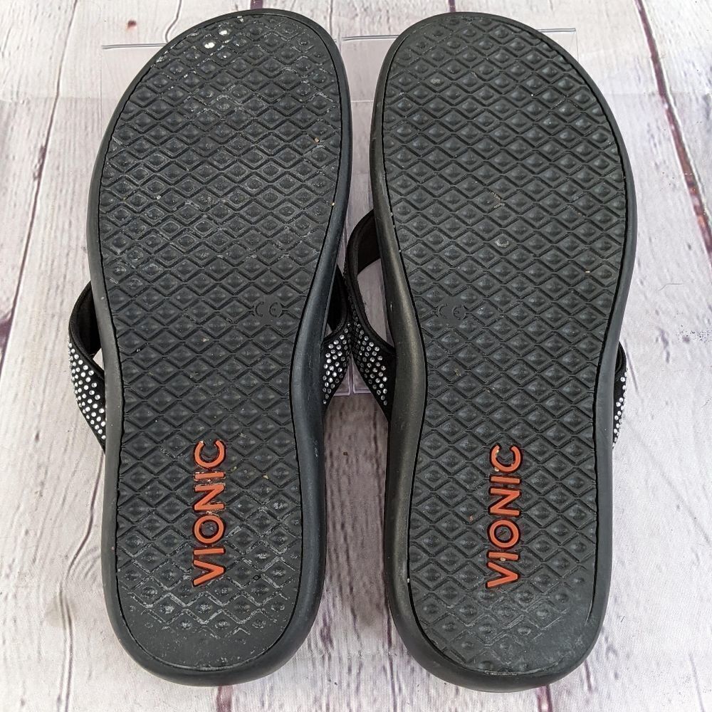 Vionic Islander Toe Post Sandals Flip Flops - Picture 7 of 8